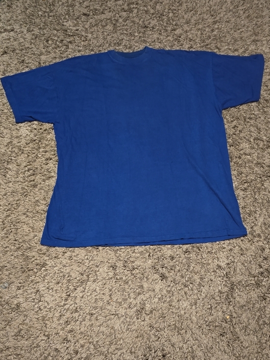 Cotton Heritage Other - Men's Solid Royal Blue Crew Neck T-Shirt